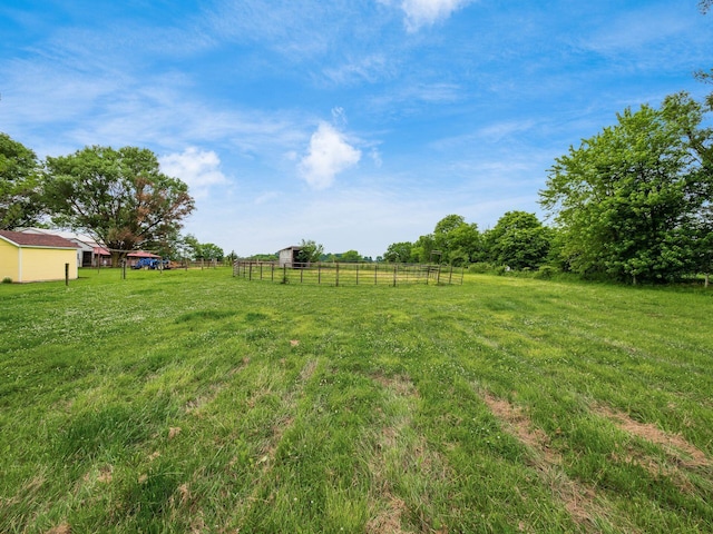 8120 Morgan Rd, West Jefferson, OH 43162 - view of yard with a rural view