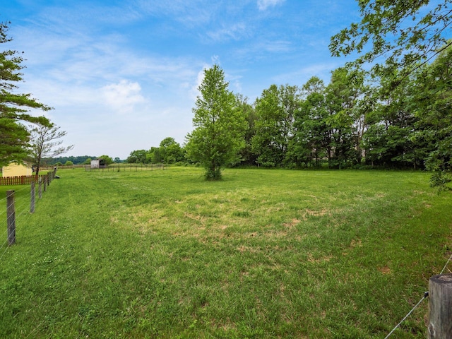 8120 Morgan Rd, West Jefferson, OH 43162 - view of yard with a view of countryside