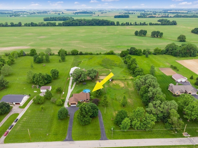 8120 Morgan Rd, West Jefferson, OH 43162 - overview of rural landscape featuring a pastoral area