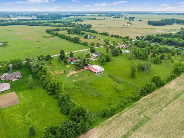 8120 Morgan Rd, West Jefferson, OH 43162 - overview of rural landscape with a pastoral area