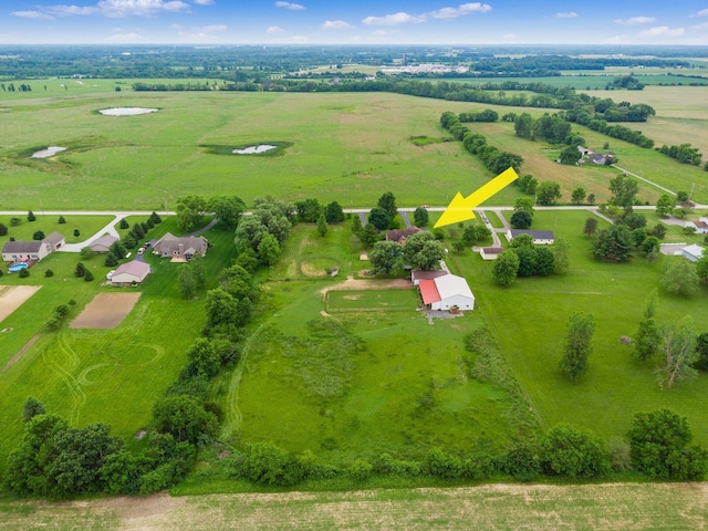 8120 Morgan Rd, West Jefferson, OH 43162 - aerial view of sparsely populated area