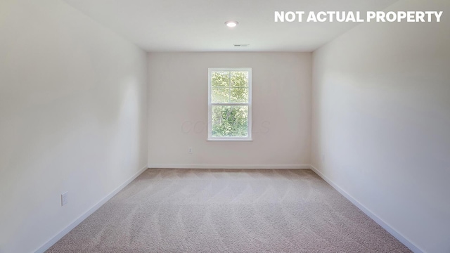 786 Sunny Vale Dr, Delaware, OH 43015 - spare room featuring light colored carpet and baseboards