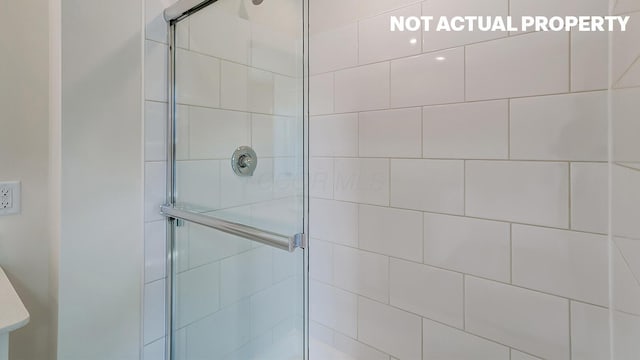786 Sunny Vale Dr, Delaware, OH 43015 - full bathroom with a stall shower