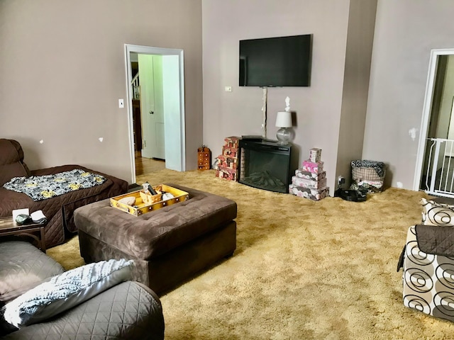 8023 County Road 30, Somerset, OH 43783 - view of carpeted living room