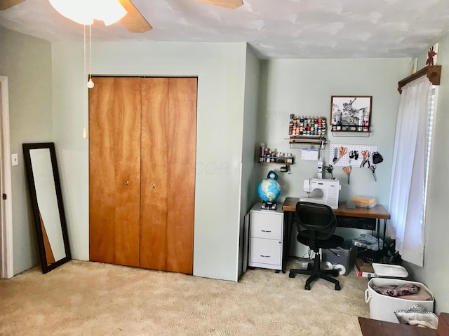 8023 County Road 30, Somerset, OH 43783 - office with light colored carpet