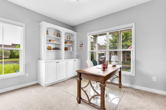 4724 Trademark Trl, Hilliard, OH 43026 - office space with healthy amount of natural light, baseboards, and light colored carpet