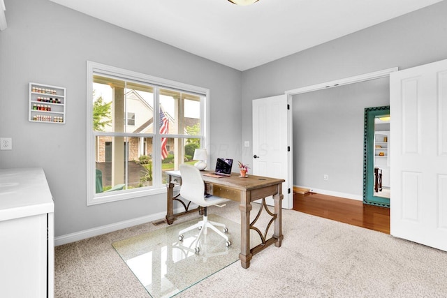 4724 Trademark Trl, Hilliard, OH 43026 - office featuring carpet floors and baseboards