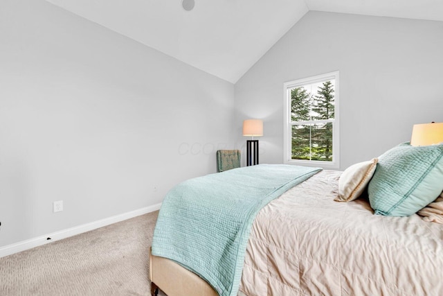4724 Trademark Trl, Hilliard, OH 43026 - carpeted bedroom with lofted ceiling and baseboards