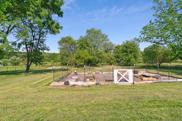 3720 N Waggoner Rd, Blacklick, OH 43004 - view of yard with view of wooded area and a garden