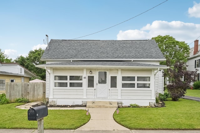 45 S Main St, New Holland, OH 43145 - bungalow-style house with a shingled roof