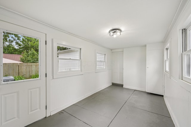 45 S Main St, New Holland, OH 43145 - view of unfurnished sunroom