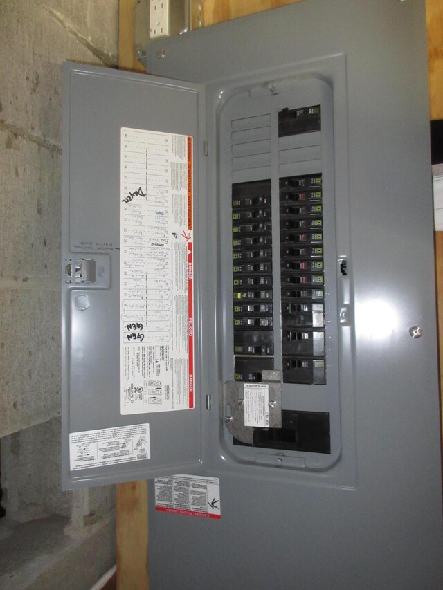 470 Beacon Rd, Newark, OH 43055 - utility room with electric panel