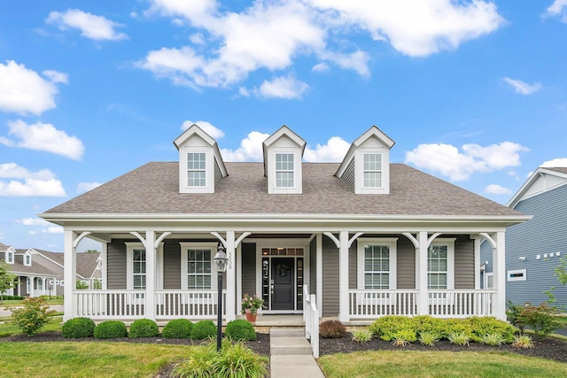 5508 Camlin Pl W Unit 48, Westerville, OH 43081 - new england style home with a porch and a shingled roof