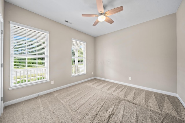 5508 Camlin Pl W Unit 48, Westerville, OH 43081 - unfurnished room featuring carpet and ceiling fan
