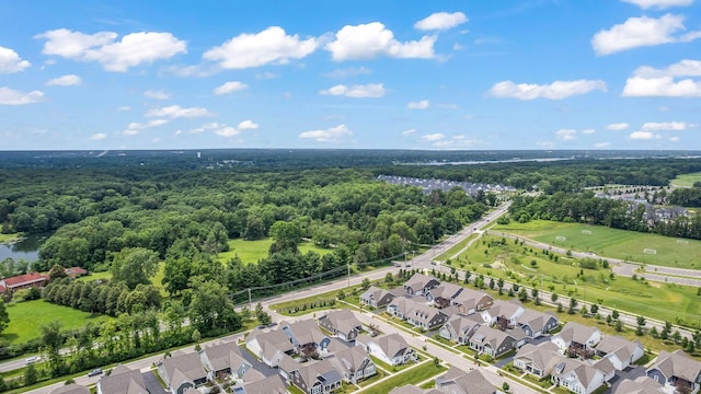5508 Camlin Pl W Unit 48, Westerville, OH 43081 - aerial view of residential area featuring a forest