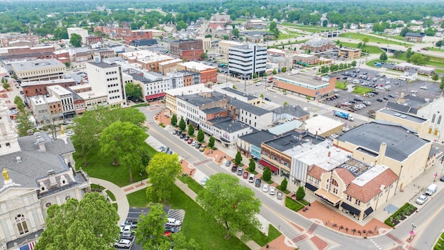 64 W Harrison St, Newark, OH 43055 - drone / aerial view