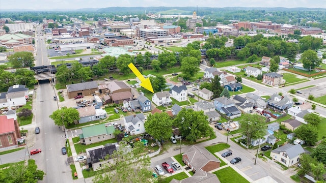 64 W Harrison St, Newark, OH 43055 - aerial overview of property's location