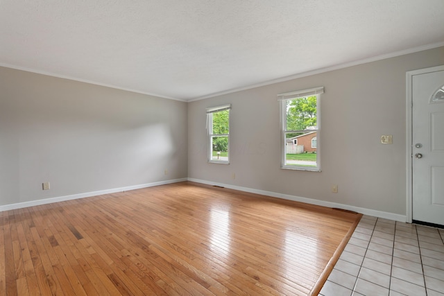 2220 Surreygate Dr, Columbus, OH 43235 - empty room with crown molding and light wood finished floors