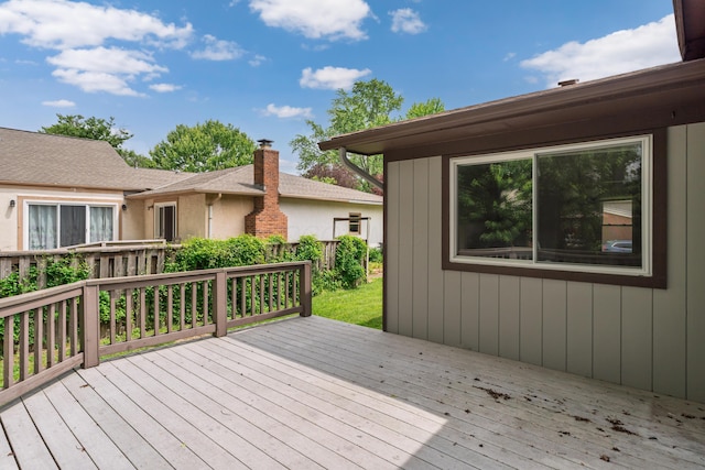 2220 Surreygate Dr, Columbus, OH 43235 - view of wooden deck