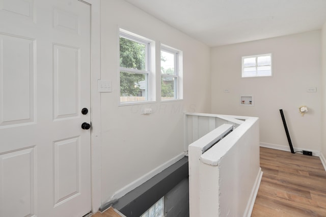 490 E Mithoff St, Columbus, OH 43206 - interior space featuring plenty of natural light, light wood-style flooring, and baseboards