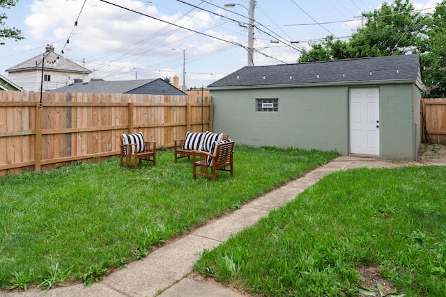 490 E Mithoff St, Columbus, OH 43206 - view of yard