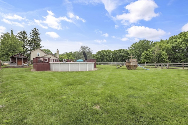1859 State Route 257 N, Ostrander, OH 43061 - view of yard