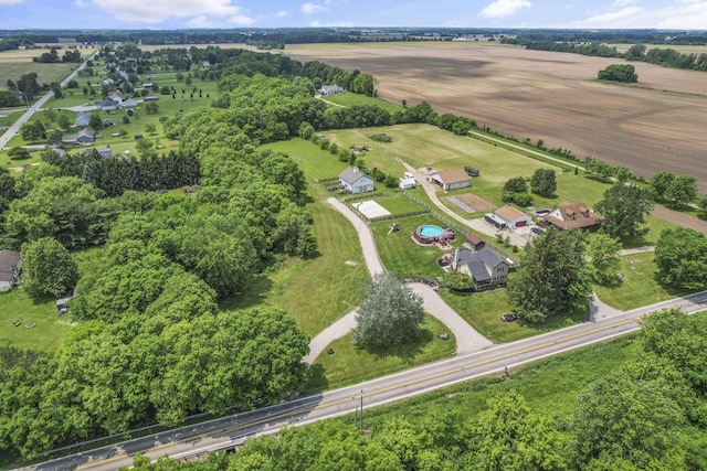 1859 State Route 257 N, Ostrander, OH 43061 - aerial view of property's location featuring rural landscape