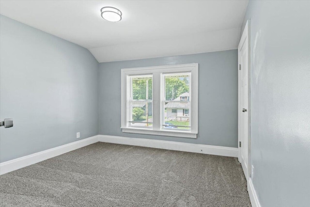 364 Clarendon Ave, Columbus, OH 43223 - carpeted spare room with lofted ceiling and baseboards