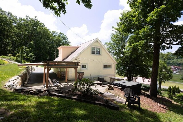 45 Shady Ln Unit 552On, Waverly, OH 45690 - back of property featuring a patio and a yard