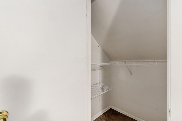 3064 Melva Ave, Columbus, OH 43224 - spacious closet featuring vaulted ceiling