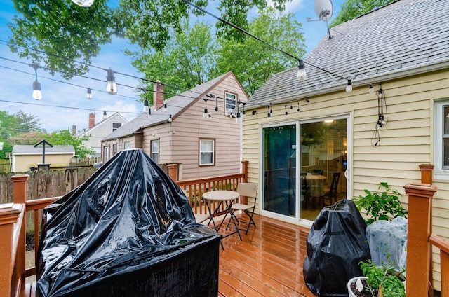 3064 Melva Ave, Columbus, OH 43224 - view of wooden deck