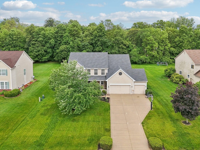 13946 Bainwick Dr NW, Pickerington, OH 43147 - aerial view of property and surrounding area