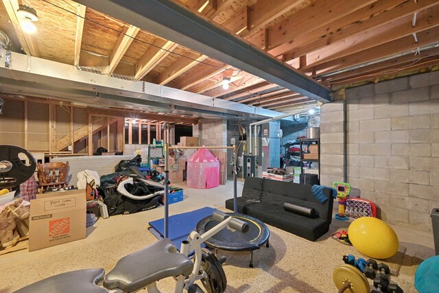 13946 Bainwick Dr NW, Pickerington, OH 43147 - view of unfinished basement