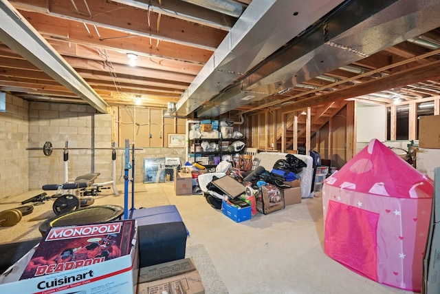 13946 Bainwick Dr NW, Pickerington, OH 43147 - view of unfinished basement