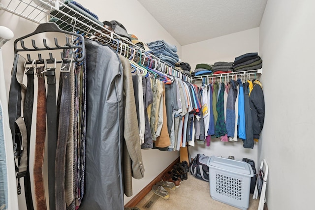13946 Bainwick Dr NW, Pickerington, OH 43147 - walk in closet featuring carpet
