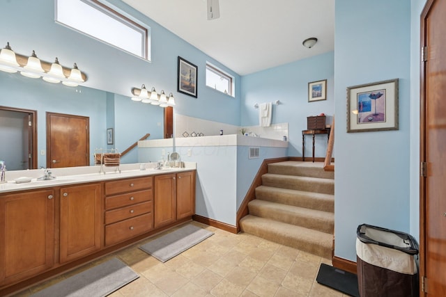 13946 Bainwick Dr NW, Pickerington, OH 43147 - full bath with double vanity