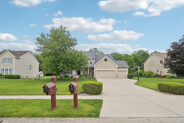 13946 Bainwick Dr NW, Pickerington, OH 43147 - traditional-style house featuring an attached garage, driveway, and a front yard