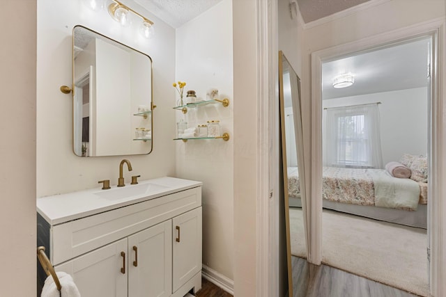 3029 Mcguffey Rd, Columbus, OH 43224 - ensuite bathroom featuring vanity and wood finished floors