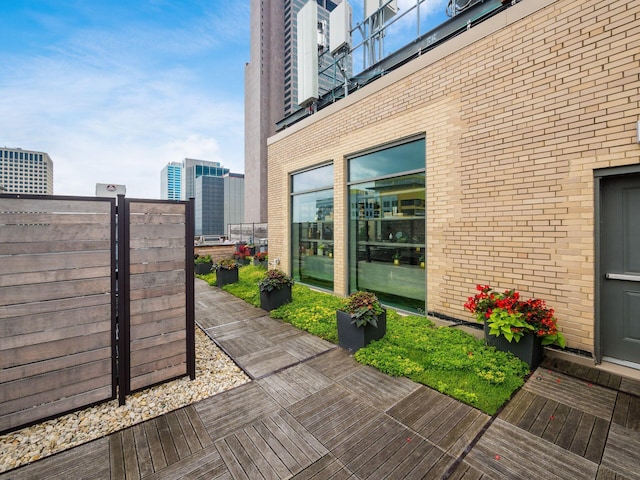 51 N High St Unit 804, Columbus, OH 43215 - view of wooden deck