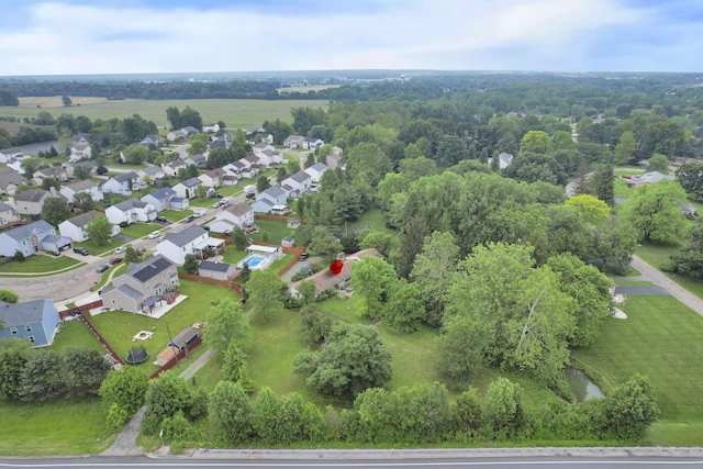 285 E Broad St, Pataskala, OH 43062 - aerial view of property and surrounding area with nearby suburban area