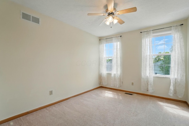 8578 Bivouac Pl, Galloway, OH 43119 - carpeted empty room featuring baseboards and ceiling fan