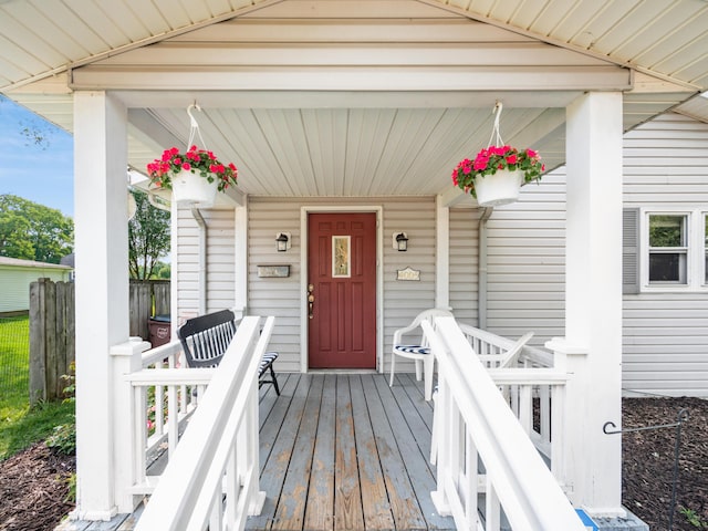 4005 Curtis Ave, Grove City, OH 43123 - property entrance featuring a porch