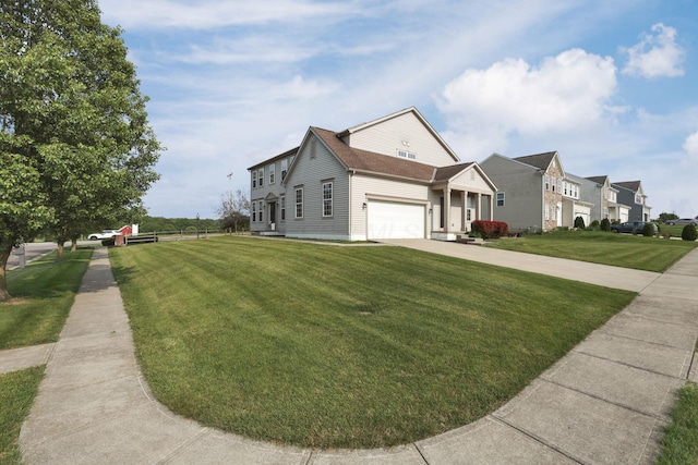 101 Stirling Way, Etna, OH 43062 - view of home's exterior with driveway and a yard