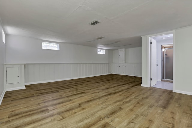 2870 Hamilton Ave, Columbus, OH 43224 - below grade area featuring wood finished floors and plenty of natural light