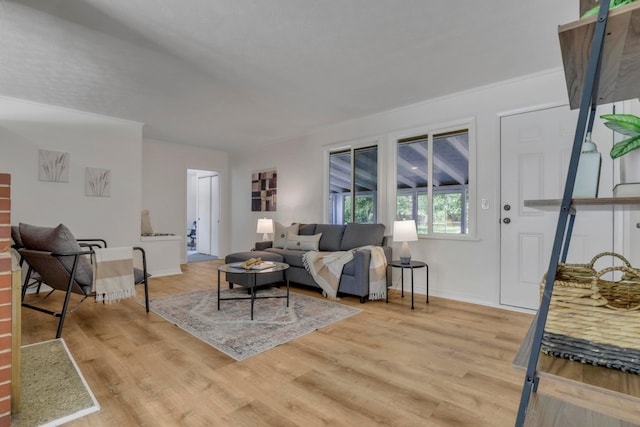 2870 Hamilton Ave, Columbus, OH 43224 - living area featuring light wood finished floors