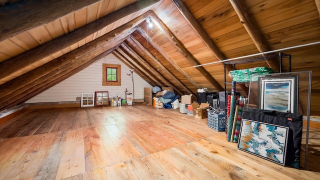 24000 State Route 180, Rockbridge, OH 43149 - view of attic