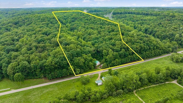24000 State Route 180, Rockbridge, OH 43149 - aerial overview of property's location with property boundaries highlighted
