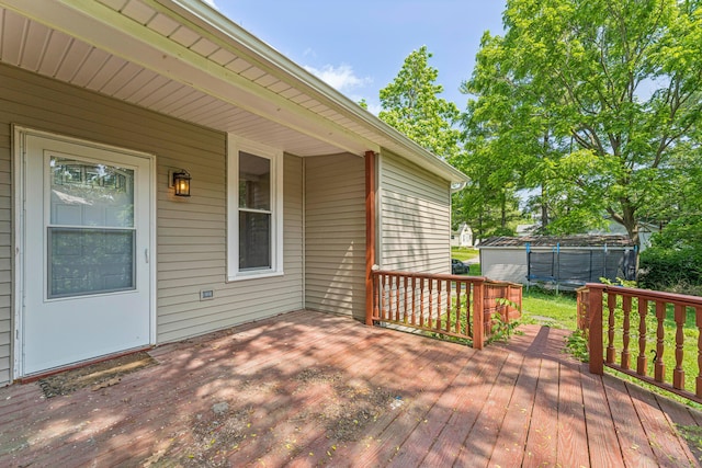 264 W High St, Mount Gilead, OH 43338 - view of deck