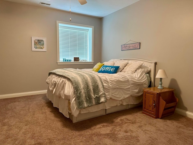 5685 Slater Rdg, Hilliard, OH 43026 - bedroom featuring carpet floors and ceiling fan