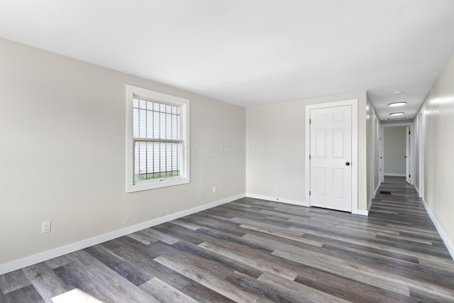 2045 Joyce Ave, Columbus, OH 43219 - empty room with dark wood-style flooring